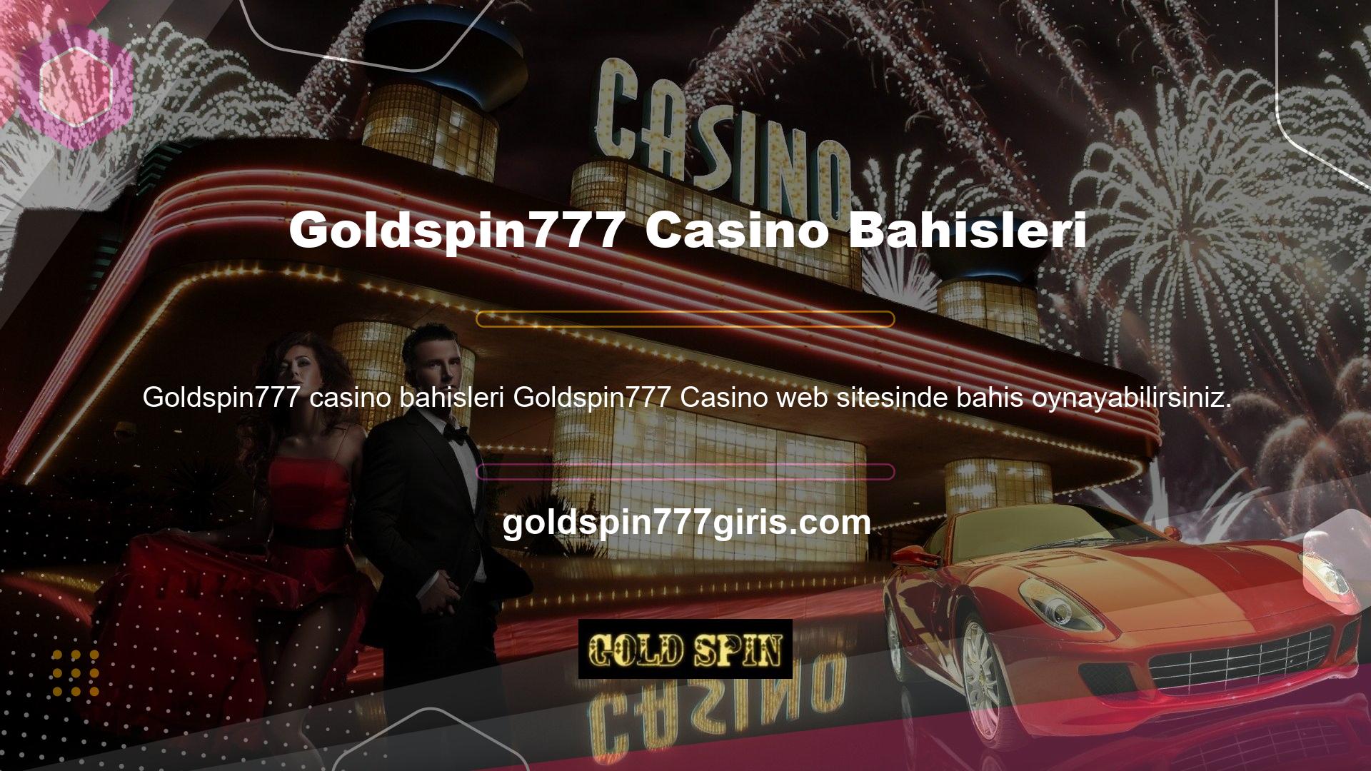 Goldspin777 web sitesi, casino ve pazar projeleri için harika bir sistem oluşturdu ve modern ve gelişmiş bir sisteme sahip